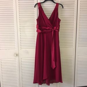 Jones Wear Red Maxi Dress